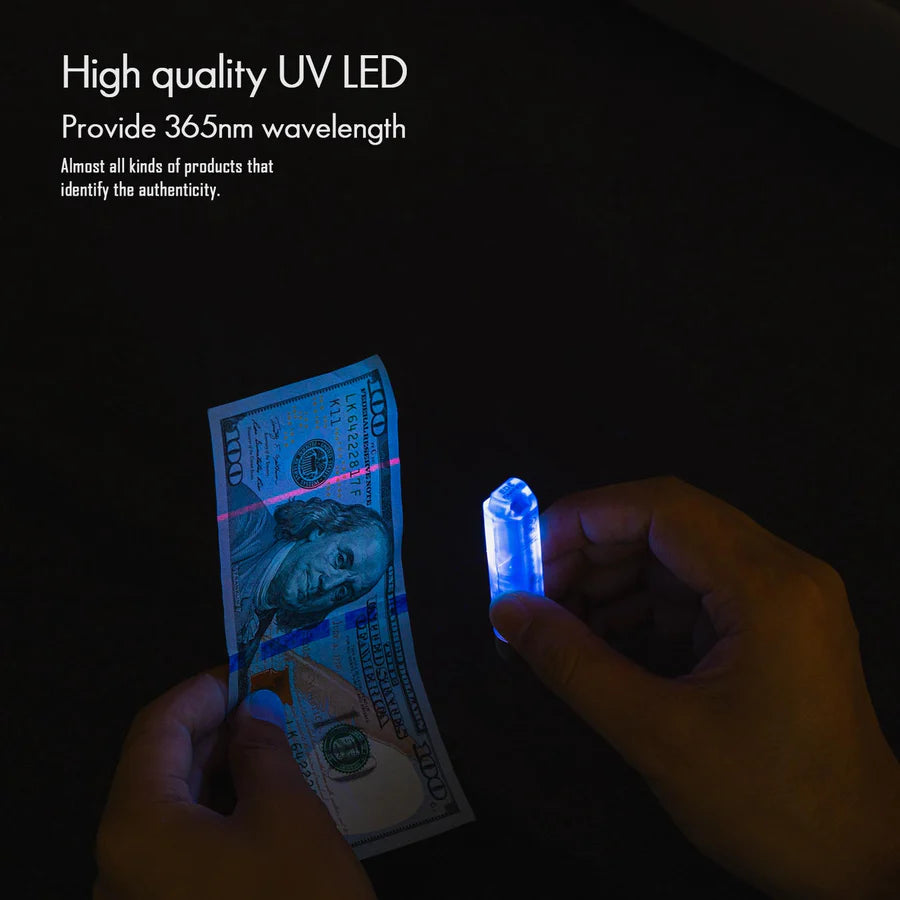 A8 USB-C Keychain Flashlight with sidelights | Gen 4 RovyVon