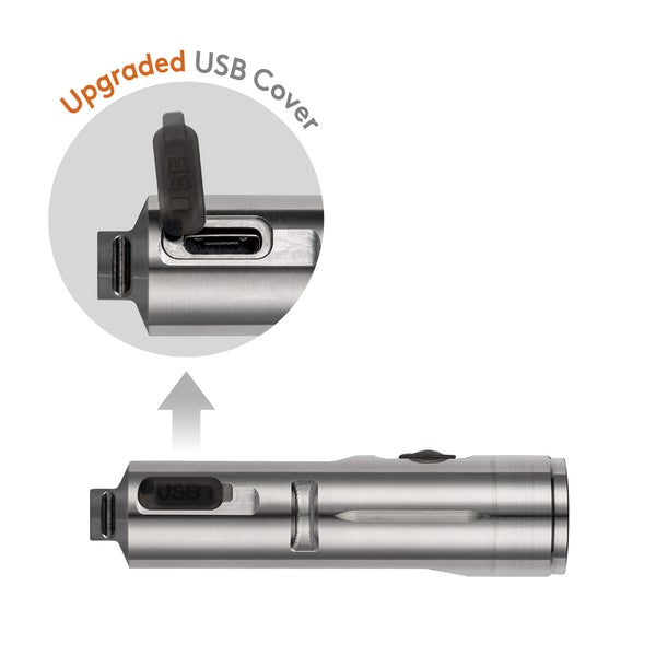 Aurora A4 Pro Titanium Keychain Flashlight (Old Version) RovyVon