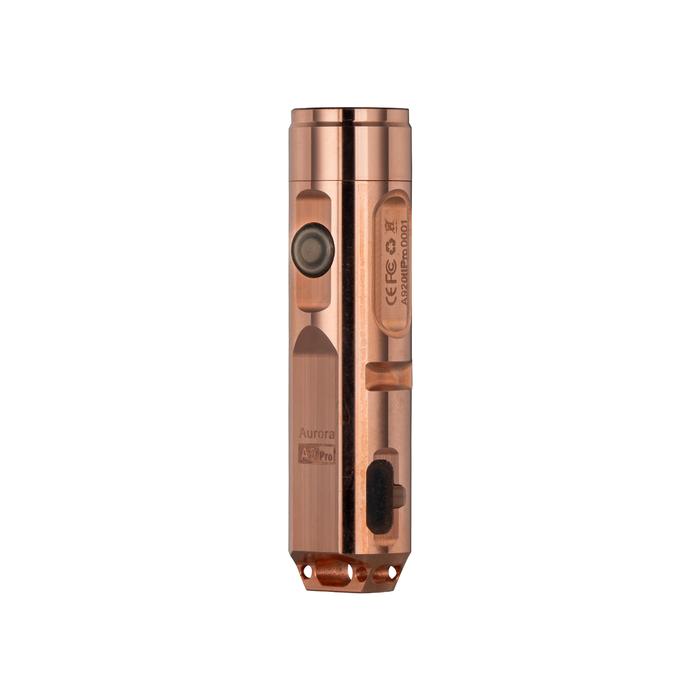 Aurora A9 Pro LED Flashlight | Copper | Keychain (Old generation) RovyVon