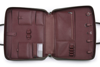 Faire Leather Co. - Bond Collection Slim Briefcase - FEVERGUY