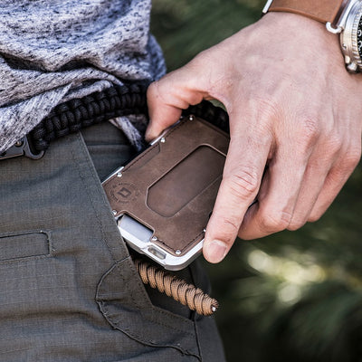 DANGO - M1 Maverick Tactical Wallet | Single Pocket Rawhide - FEVERGUY