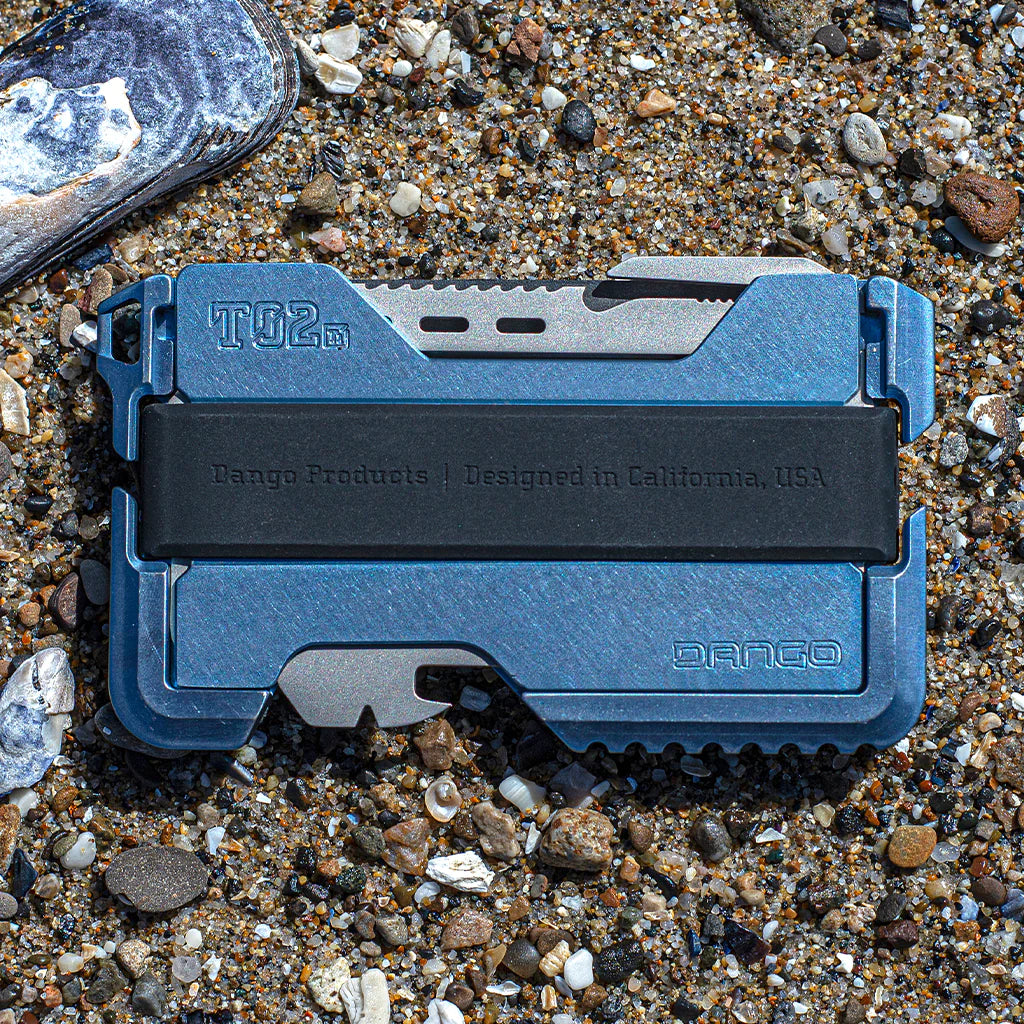 T02 Sky Blue Titanium Wallet Limited Edition Dango