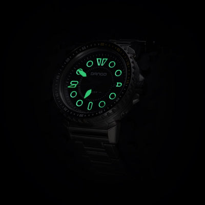 DANGO - DV-01 - Dive Watch | Metal Bracelet & Micro Adjustment Bundle - FEVERGUY