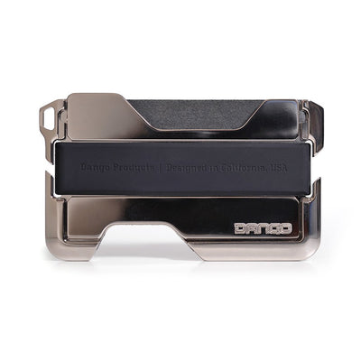 DANGO - D02 Dapper Wallet | Single Pocket Nickel Plated | Hand Polished - FEVERGUY